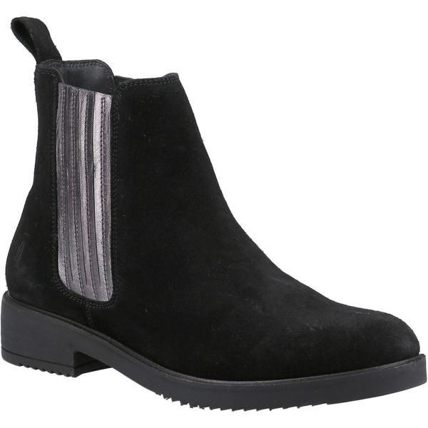 Stiefeletten Stella, Leder Damen Schwarz 35.5 von Hush Puppies