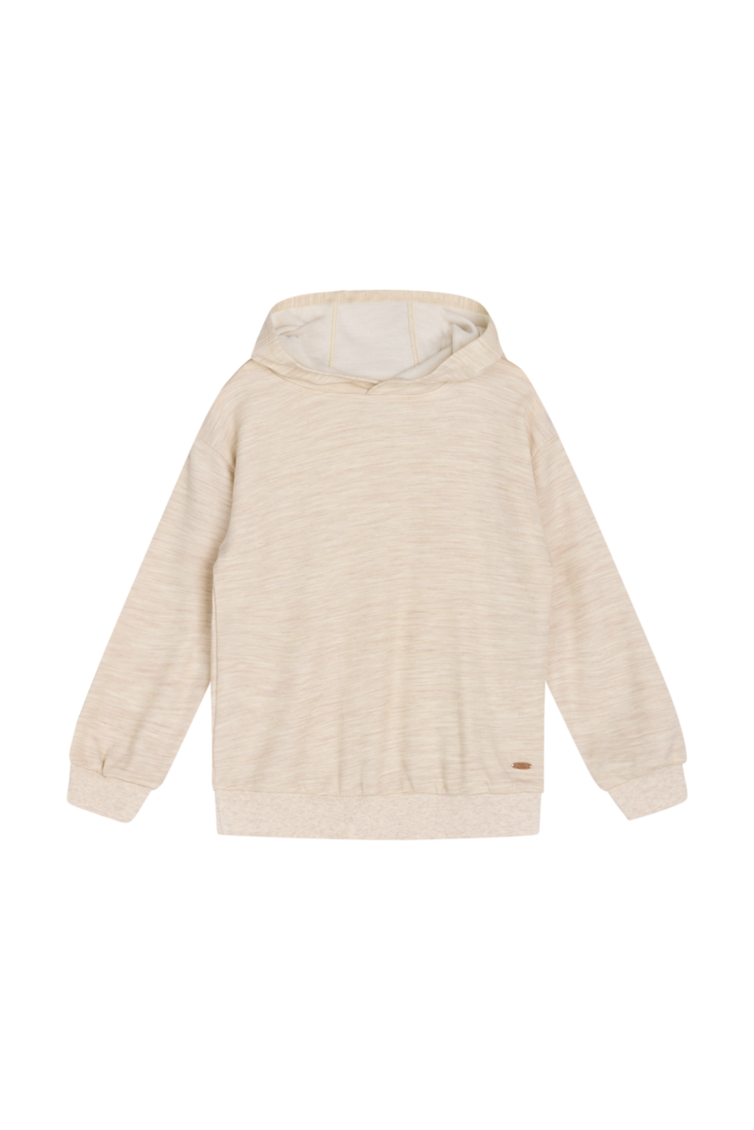 Kinder Wollbambus Pullover Sanu Wheat Jungen Beige 140 von Hust and Claire