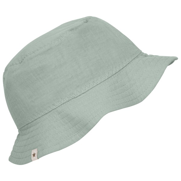 Huttelihut - Kid's Bucket Hat Muslin - Hut Gr 54 cm - 6-8 Years grau von Huttelihut