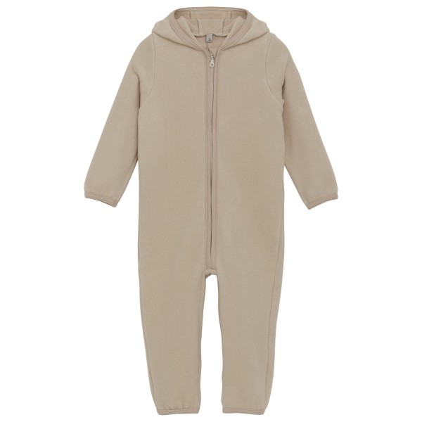 Huttelihut - Kid's Pram Suit Bear Ears Wool Fleece - Overall Gr 86 beige Huttelihut - Kid's Pram Suit Bear Ears Wool Fleece - Overall Gr 86 beige von Huttelihut