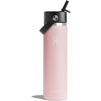 HYDRO FLASK Trinkflasche Wide Flex Straw Cap 24 oz (710 ml) rosa von Hydro Flask