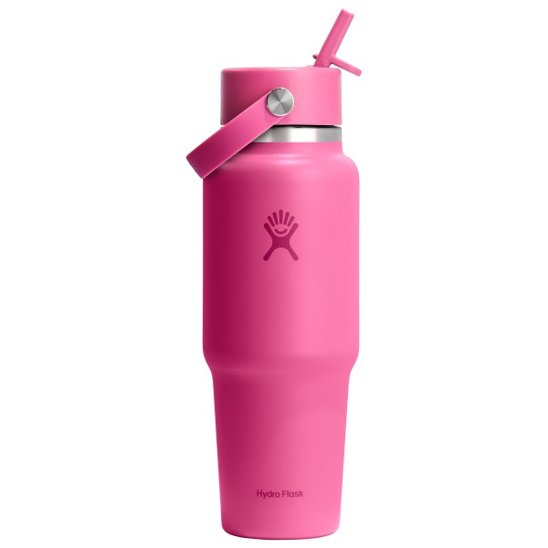 Hydro Flask - Wide Flex Straw Travel Bottle - Trinkflasche Gr 946 ml rosa von Hydro Flask