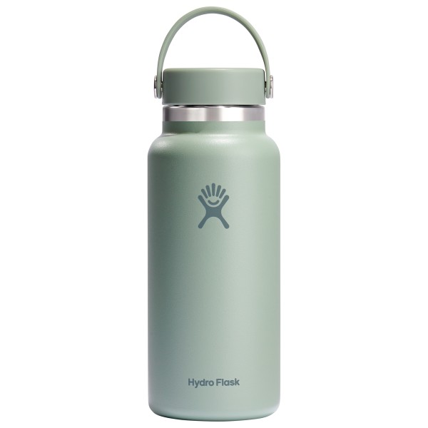 Hydro Flask - Wide Mouth With Flex Cap 2.0 - Isolierflasche Gr 946 ml grau von Hydro Flask