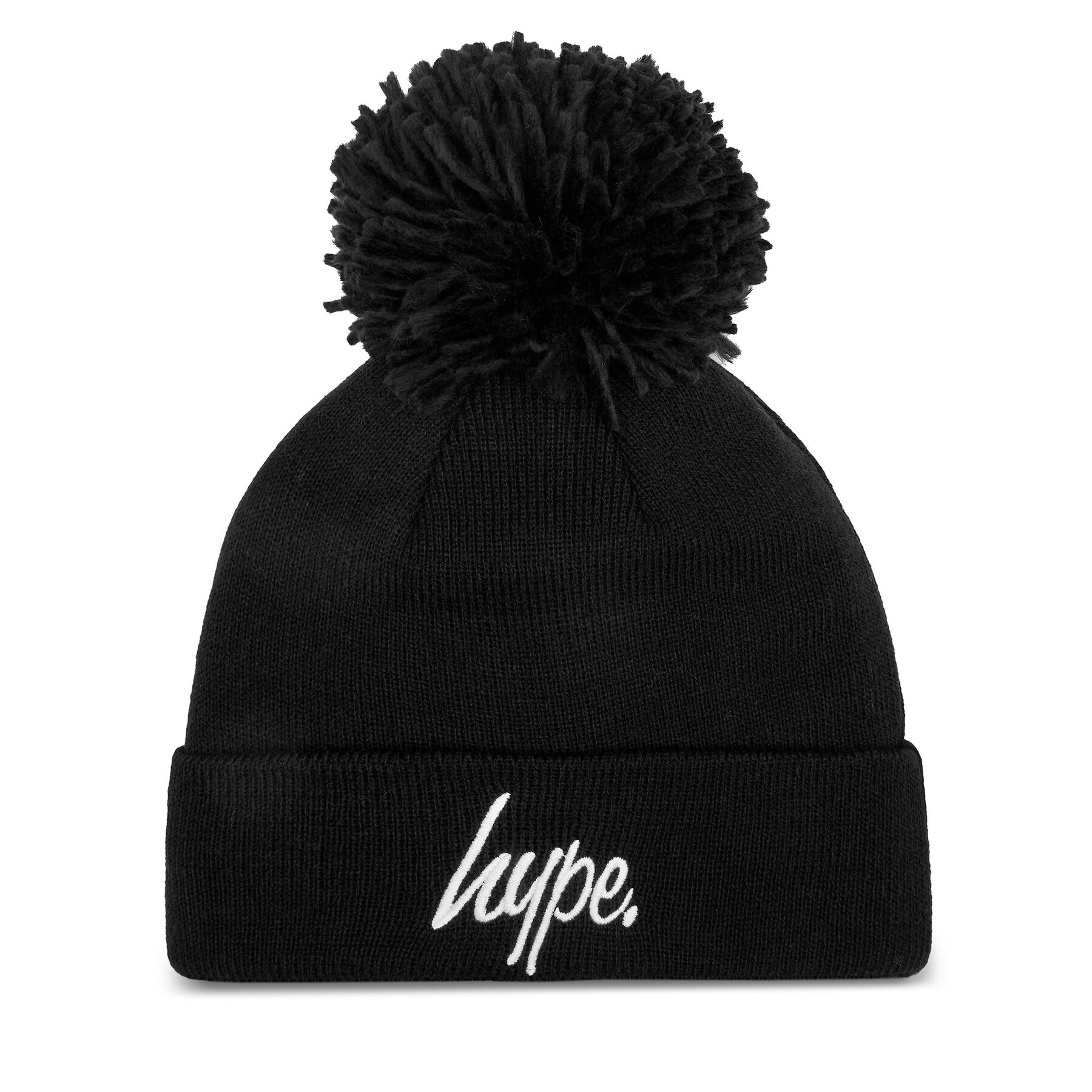 Mütze HYPE Bobble Script YVLR-709 Black von Hype