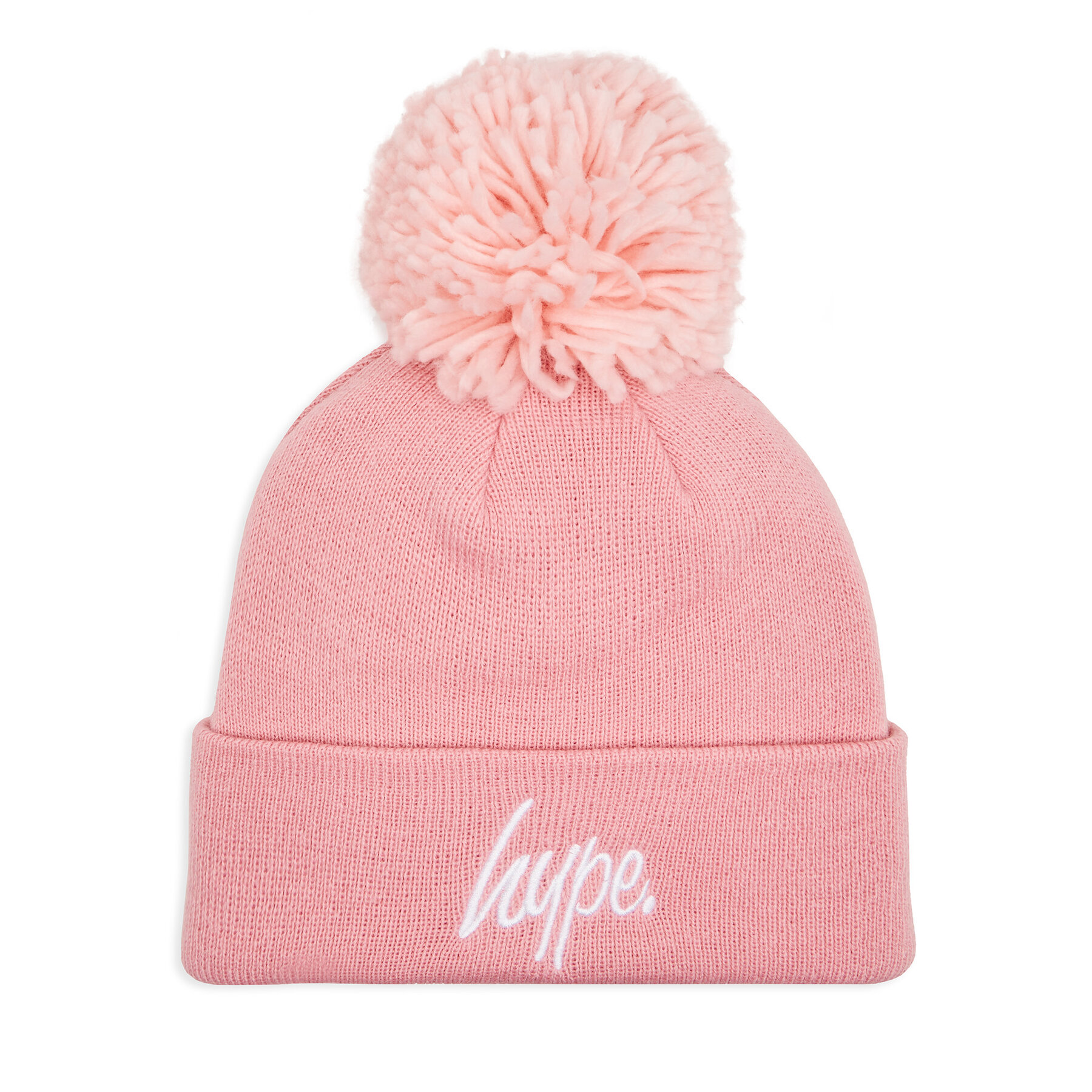 Mütze HYPE Bobble Script YVLR-714 Pink von Hype