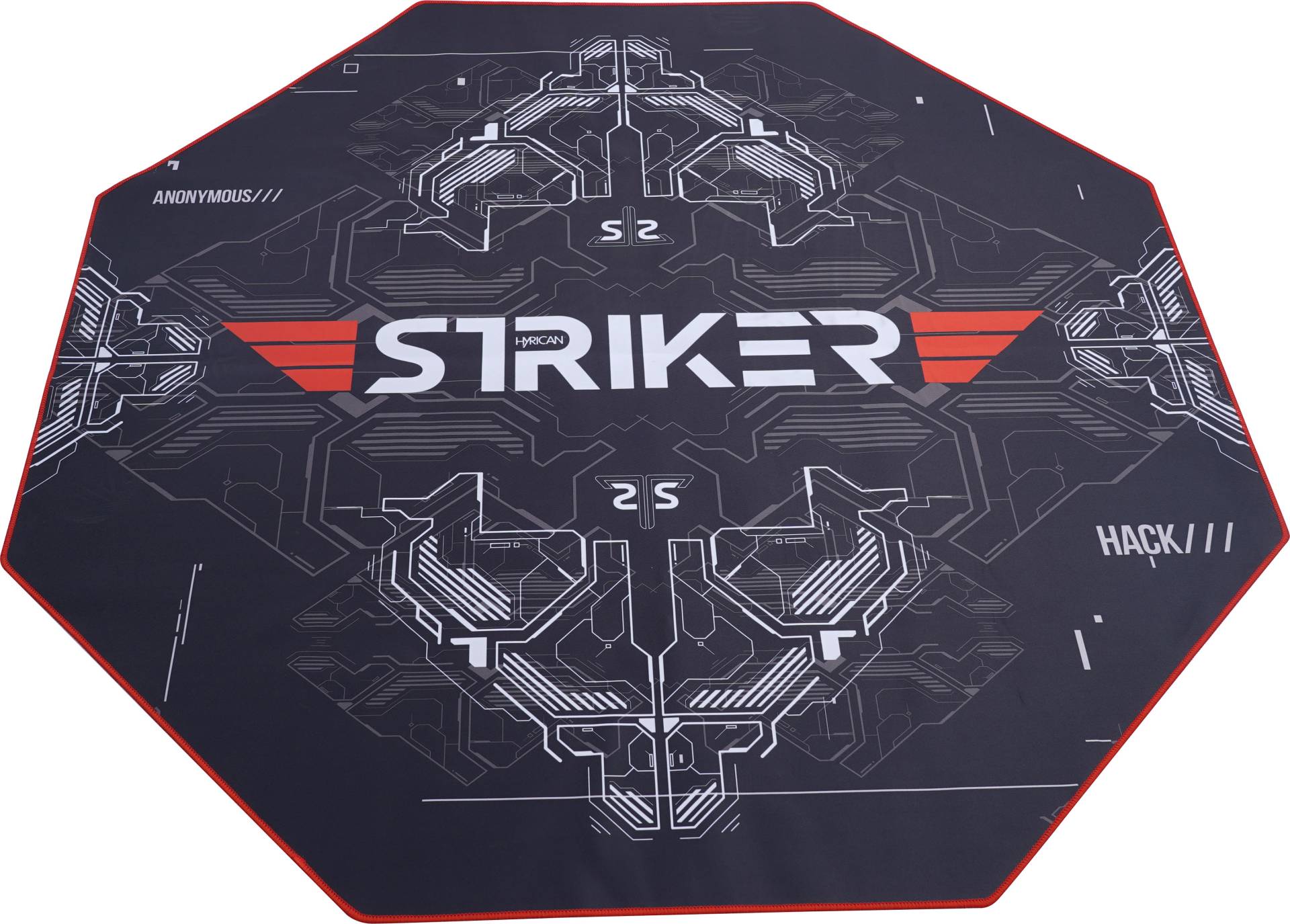 Hyrican Bodenschutzmatte »Hyrican Striker Gaming Stuhlunterlage/Bodenschutzmatte 1100x1100x2mm« von Hyrican