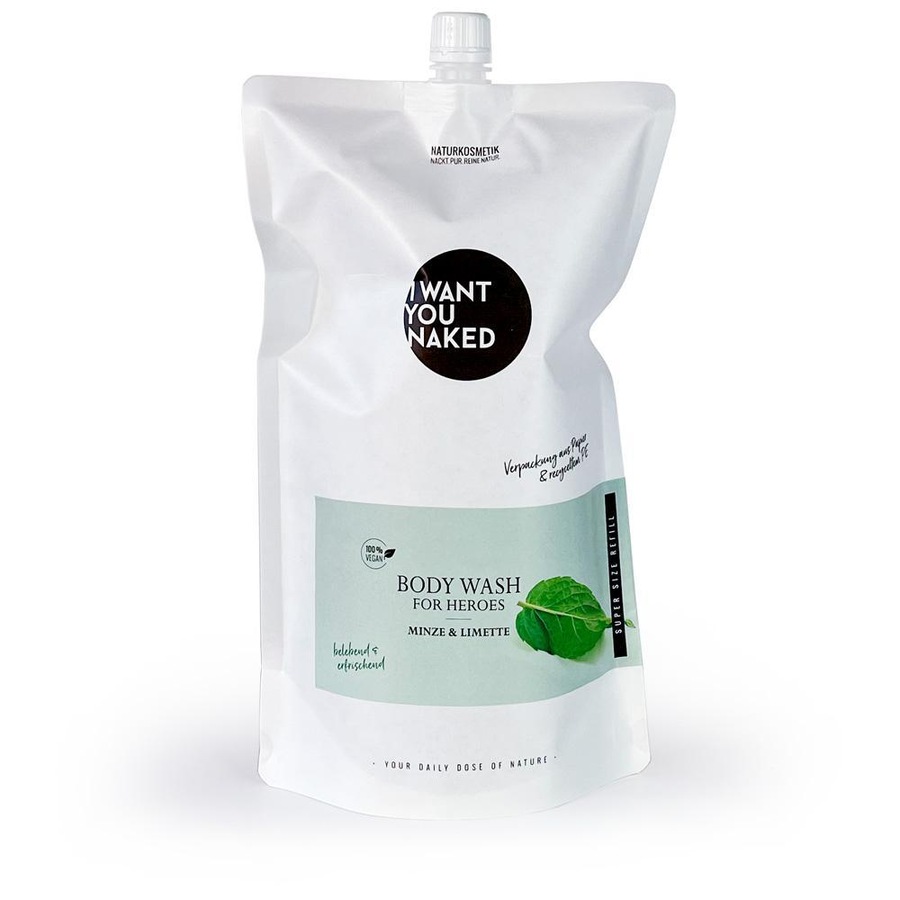 I WANT YOU NAKED I WANT YOU NAKED Body Wash for Heroes duschgel 1000.0 ml I WANT YOU NAKED I WANT YOU NAKED Body Wash for Heroes duschgel 1000.0 ml von I WANT YOU NAKED