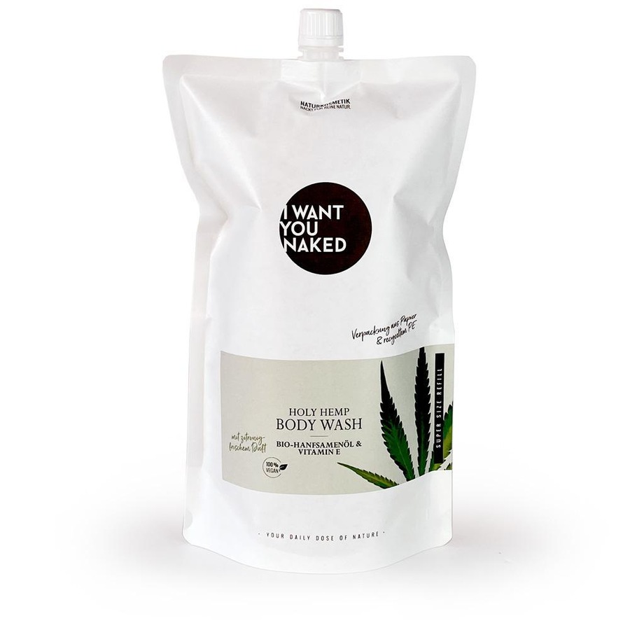 I WANT YOU NAKED Holy Hemp I WANT YOU NAKED Holy Hemp Body Wash Refill duschgel 1000.0 ml I WANT YOU NAKED Holy Hemp I WANT YOU NAKED Holy Hemp Body Wash Refill duschgel 1000.0 ml von I WANT YOU NAKED