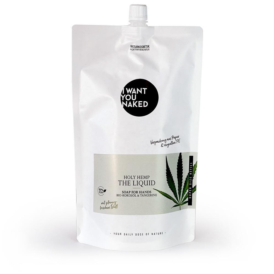 I WANT YOU NAKED Holy Hemp I WANT YOU NAKED Holy Hemp The Liquid Soap Refill seife 1000.0 ml I WANT YOU NAKED Holy Hemp I WANT YOU NAKED Holy Hemp The Liquid Soap Refill seife 1000.0 ml von I WANT YOU NAKED