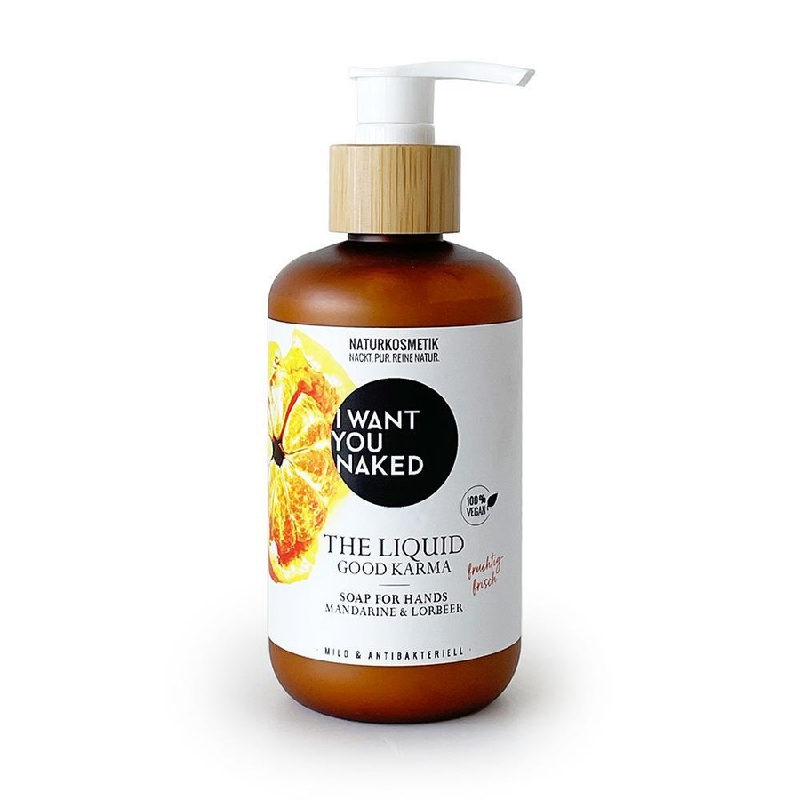 I WANT YOU NAKED Good karma I WANT YOU NAKED Good karma The Liquid Good Karma Soap seife 250.0 ml I WANT YOU NAKED Good karma I WANT YOU NAKED Good karma The Liquid Good Karma Soap seife 250.0 ml von I WANT YOU NAKED