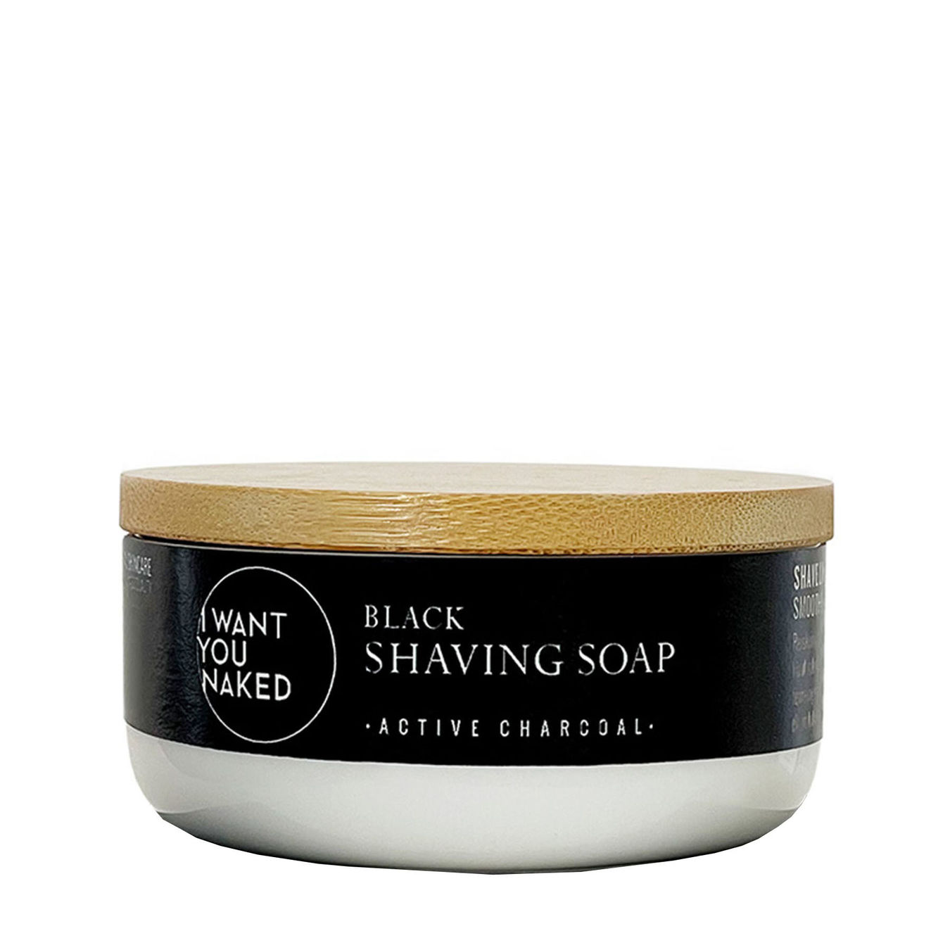 I WANT YOU NAKED FOR HEROS Shaving Soap Rasierseife mit Aktivkohle I WANT YOU NAKED FOR HEROS Shaving Soap Rasierseife mit Aktivkohle von I Want You Naked