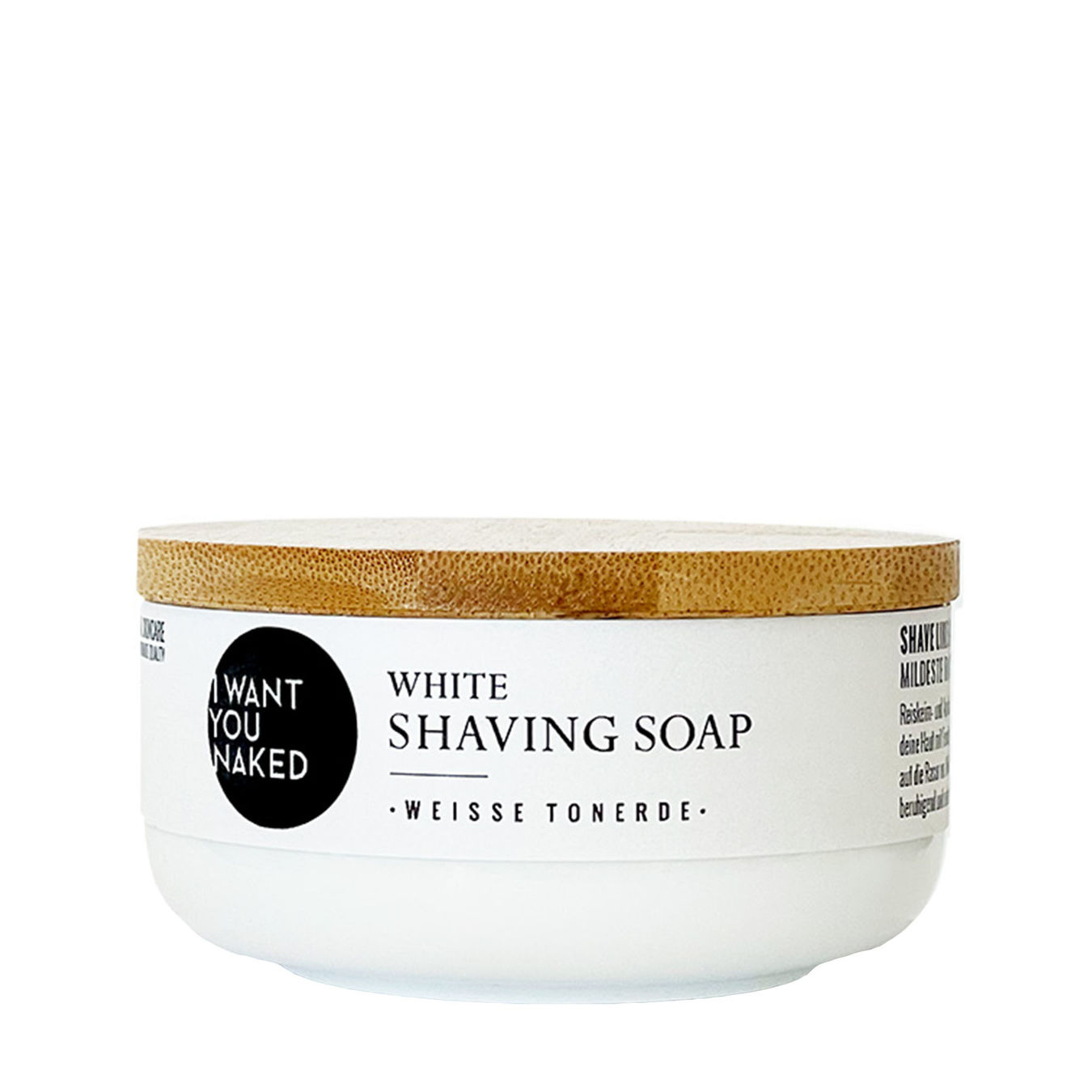 I WANT YOU NAKED MEN Shaving Soap White I WANT YOU NAKED MEN Shaving Soap White von I Want You Naked