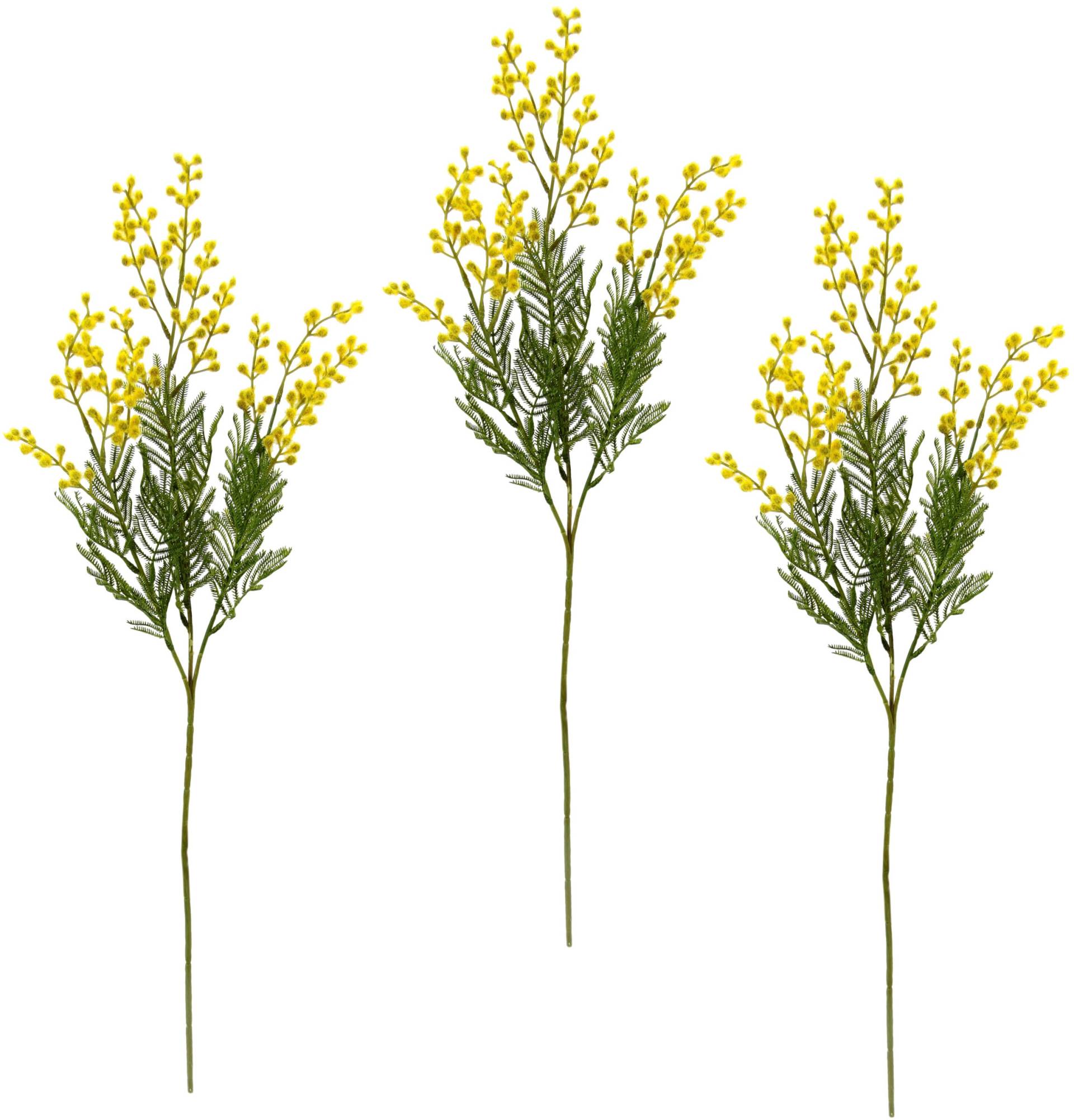 I.GE.A. Kunstblume »Mimosen Zweig«, 3er Set von I.GE.A.