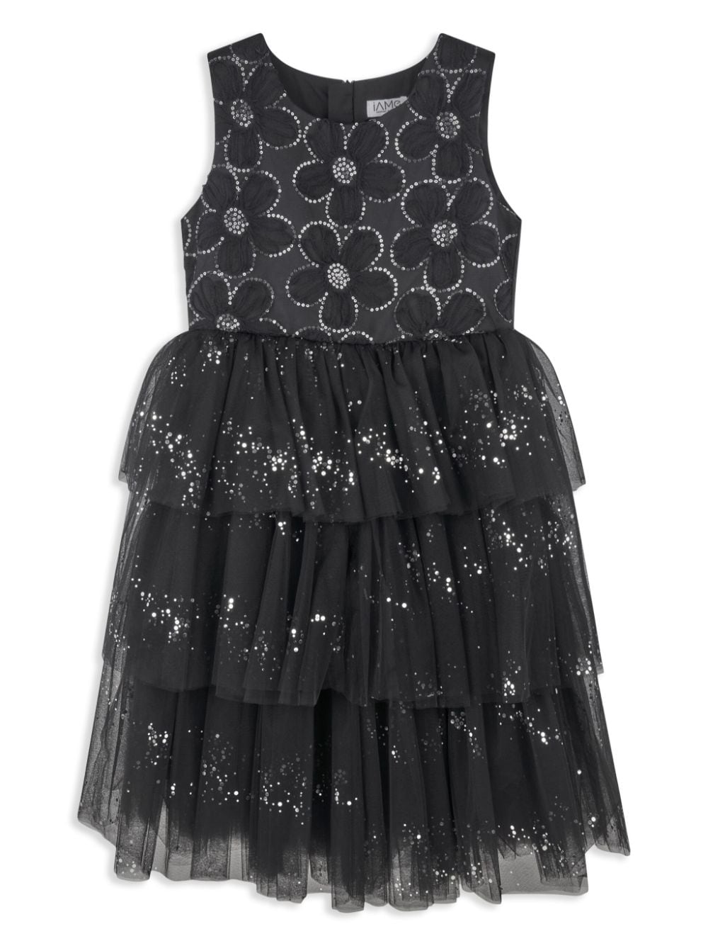 IAME crystal-embellished dress - Black von IAME