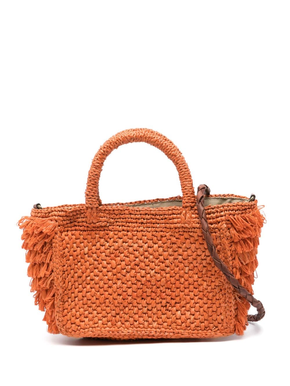 IBELIV Cocktail raffia tote bag - Orange von IBELIV