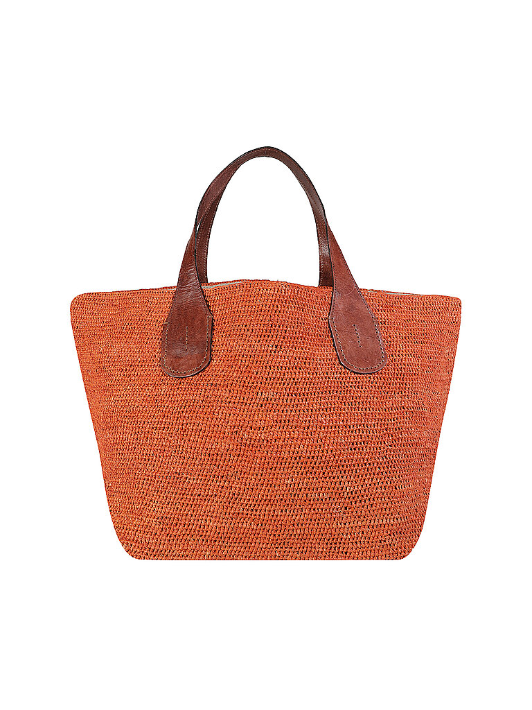 IBELIV Strohtasche - Shopper TOKYO II orange von IBELIV