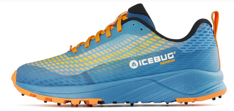 ICEBUG NEWRUN M Bugrip - MistBlue/orange (Grösse: 10US) von ICEBUG