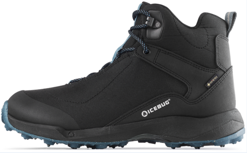 ICEBUG PACE3 M BUGrip gtx Winterschuh - black/petroleum (Grösse: 46) von ICEBUG