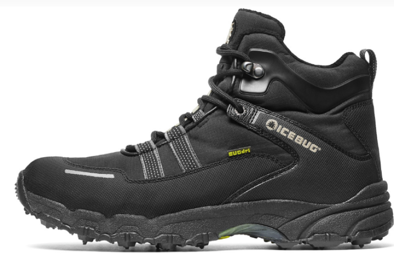 ICEBUG SPEED M BUGrip Winterschuh - true black (Grösse: 46) von ICEBUG