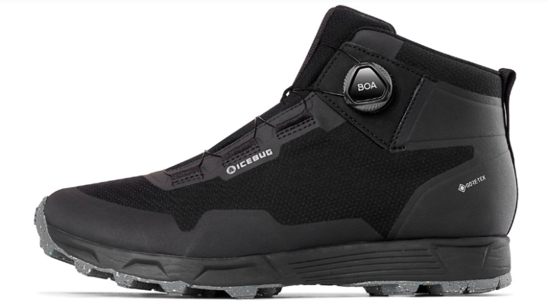 ICEBUG Wanderschuh ROVER Mid M RB9X - black/slateGray (Grösse: 11.5US) von ICEBUG