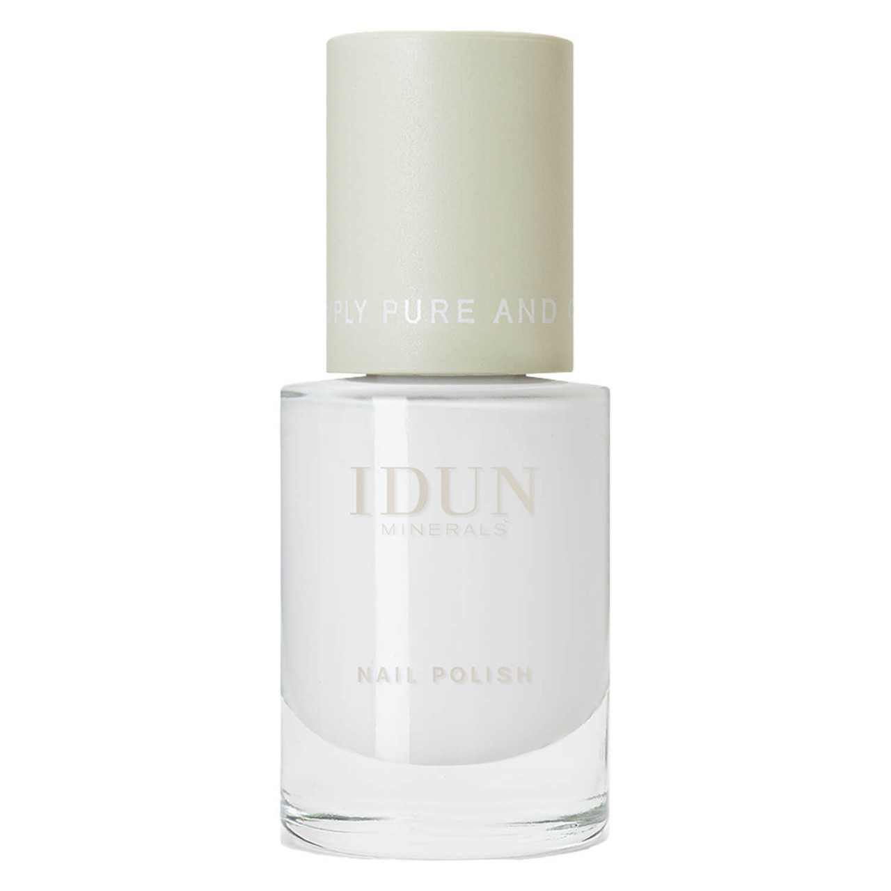 IDUN Nails - Nail Polish Månsten Classic White IDUN Nails - Nail Polish Månsten Classic White von IDUN MINERALS