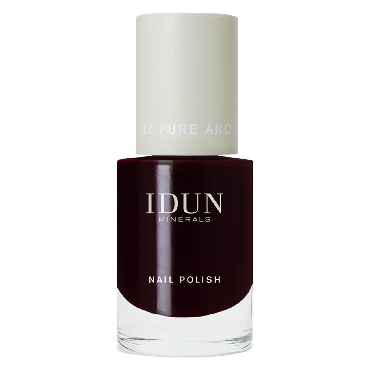 IDUN Nails - Nail Polish Granat Chocolate Brown von IDUN MINERALS