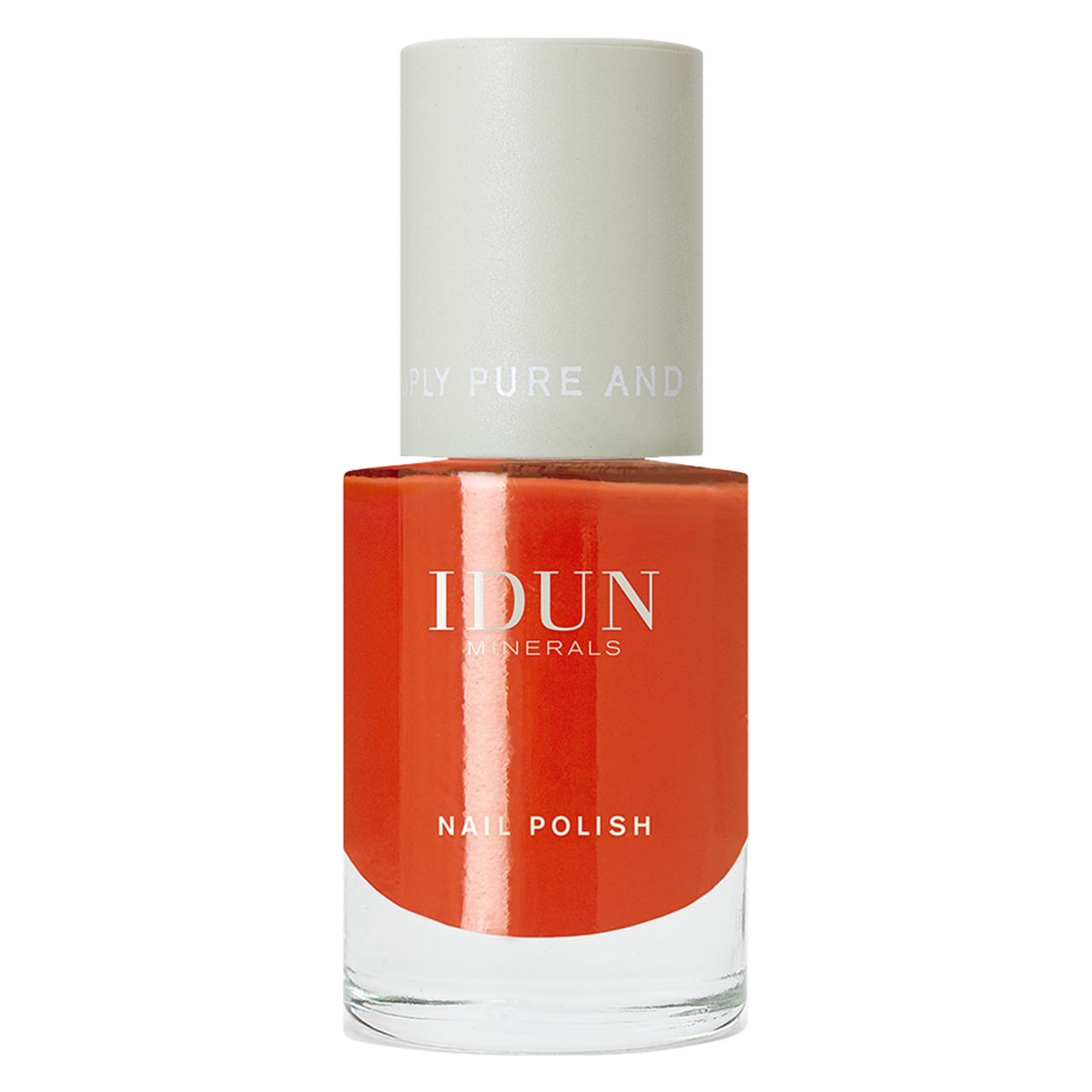 IDUN Nails - Nail Polish Karneol Scarlet Orange von IDUN MINERALS