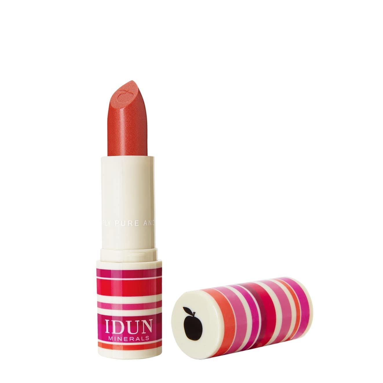 Creme Lippenstift Frida Damen Coral 3.6G von IDUN Minerals