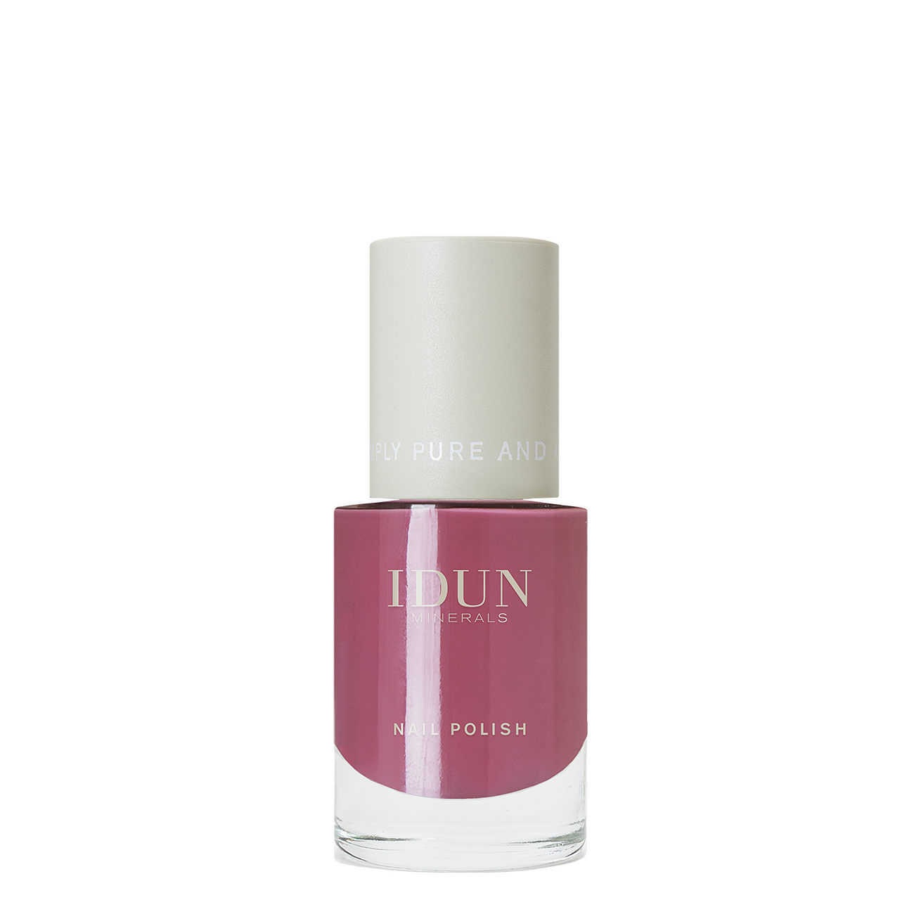 Nagellack Rodonit Damen Bordeaux 11ml von IDUN Minerals