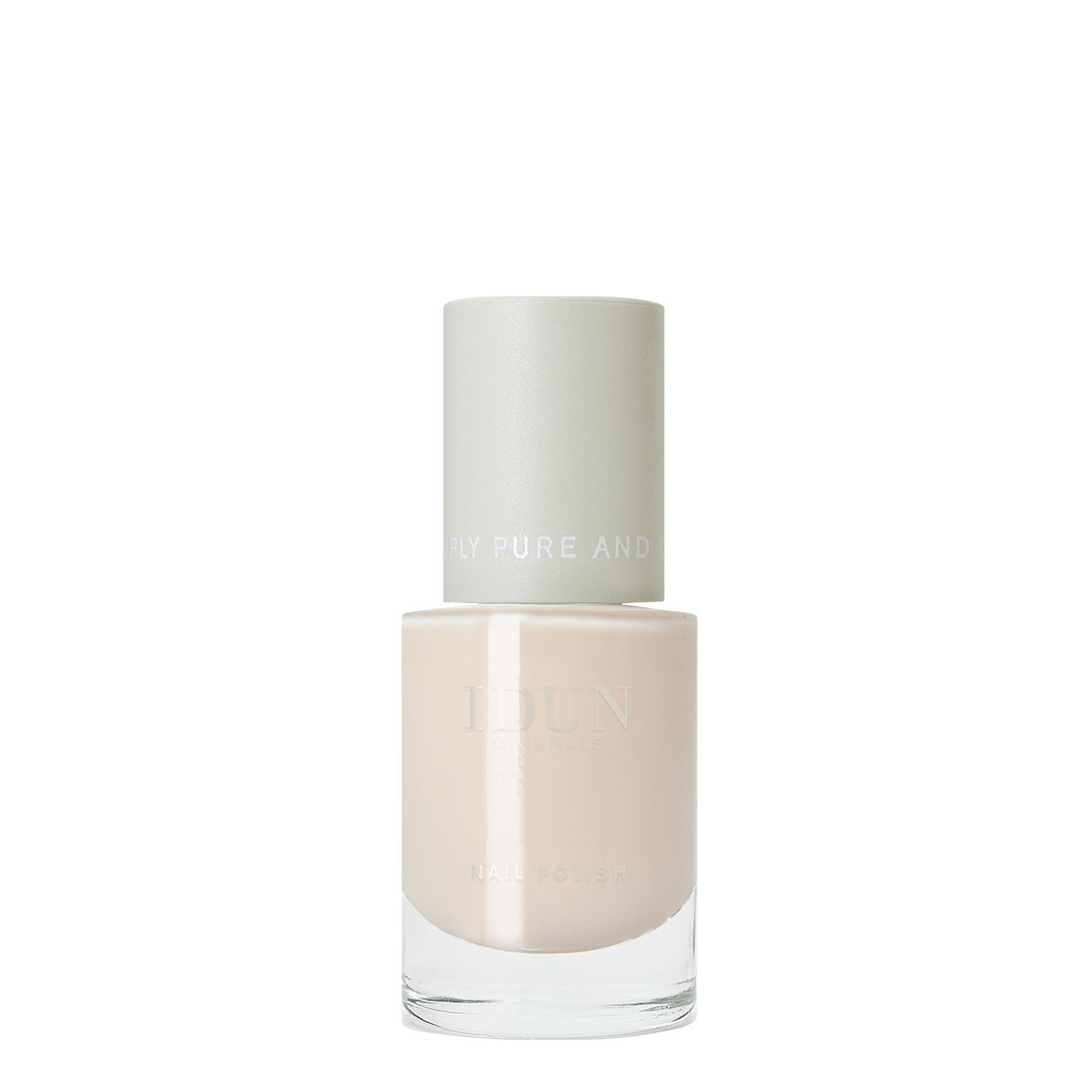 Nagellack Sandsten Damen Soft beige 11ml von IDUN Minerals