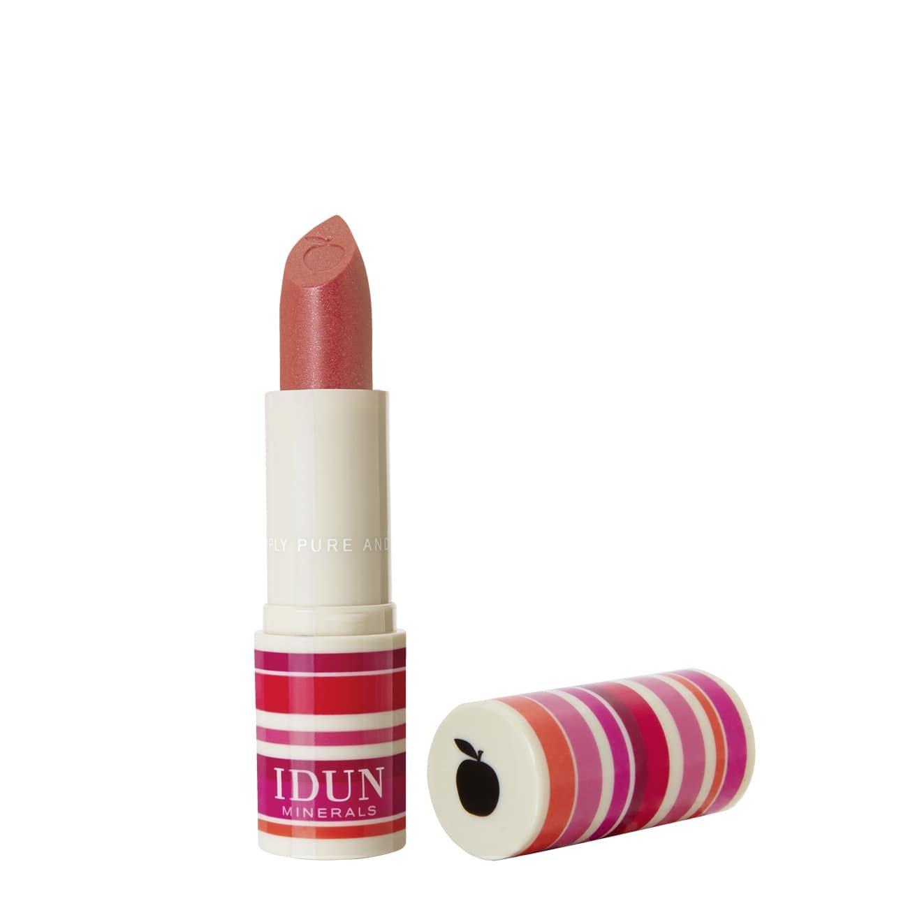 Creme Lippenstift Ingrid Marie Damen Cherry Red 3.6G von IDUN Minerals