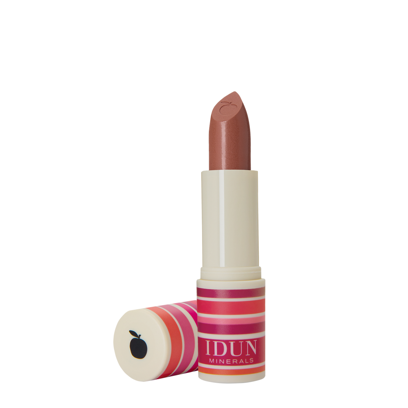 Matte Lippenstift Lingon Damen Brownish/Natural 4g von IDUN Minerals