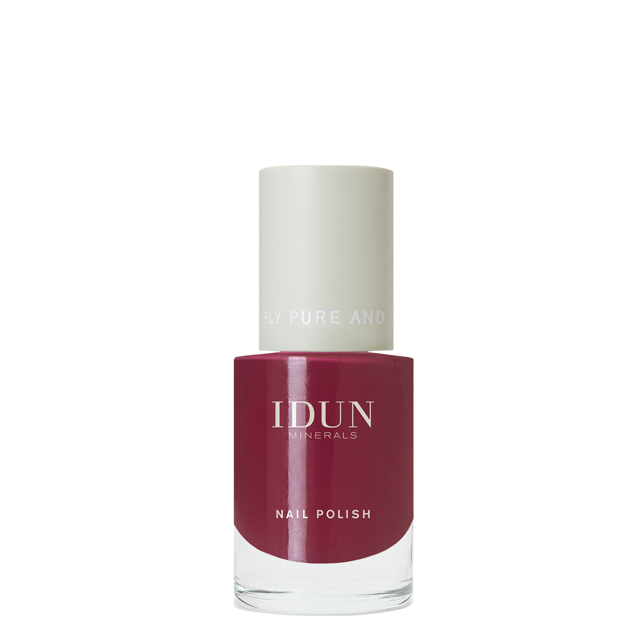 Nagellack Kalcit Damen Rasperry red 11ml von IDUN Minerals