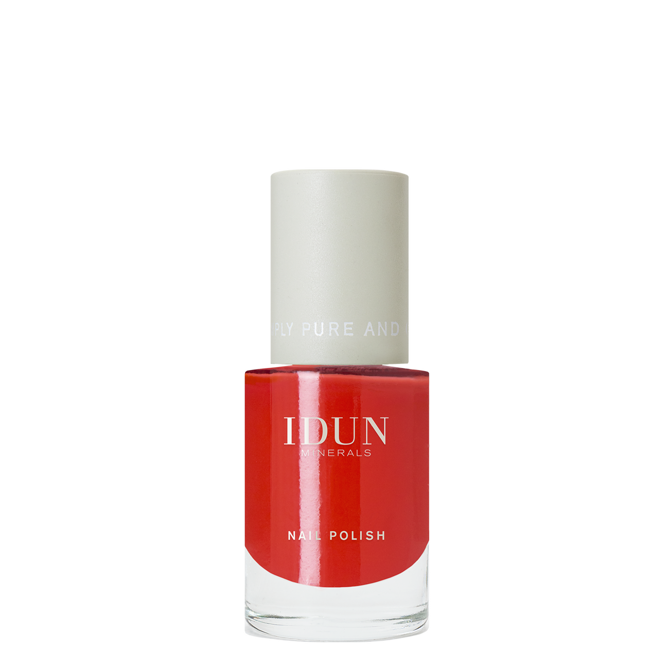 Nagellack Korall Damen Light red 11ml von IDUN Minerals