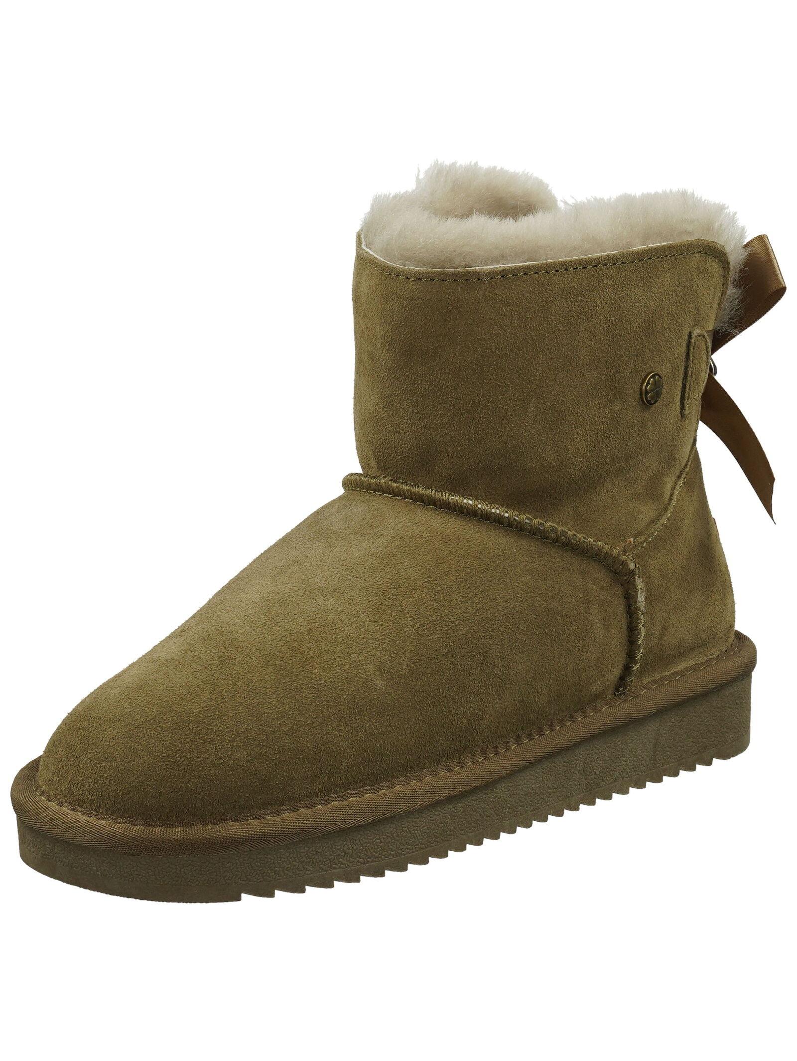 Stiefelette C48-0001-18 Damen Khaki 37 von ILC