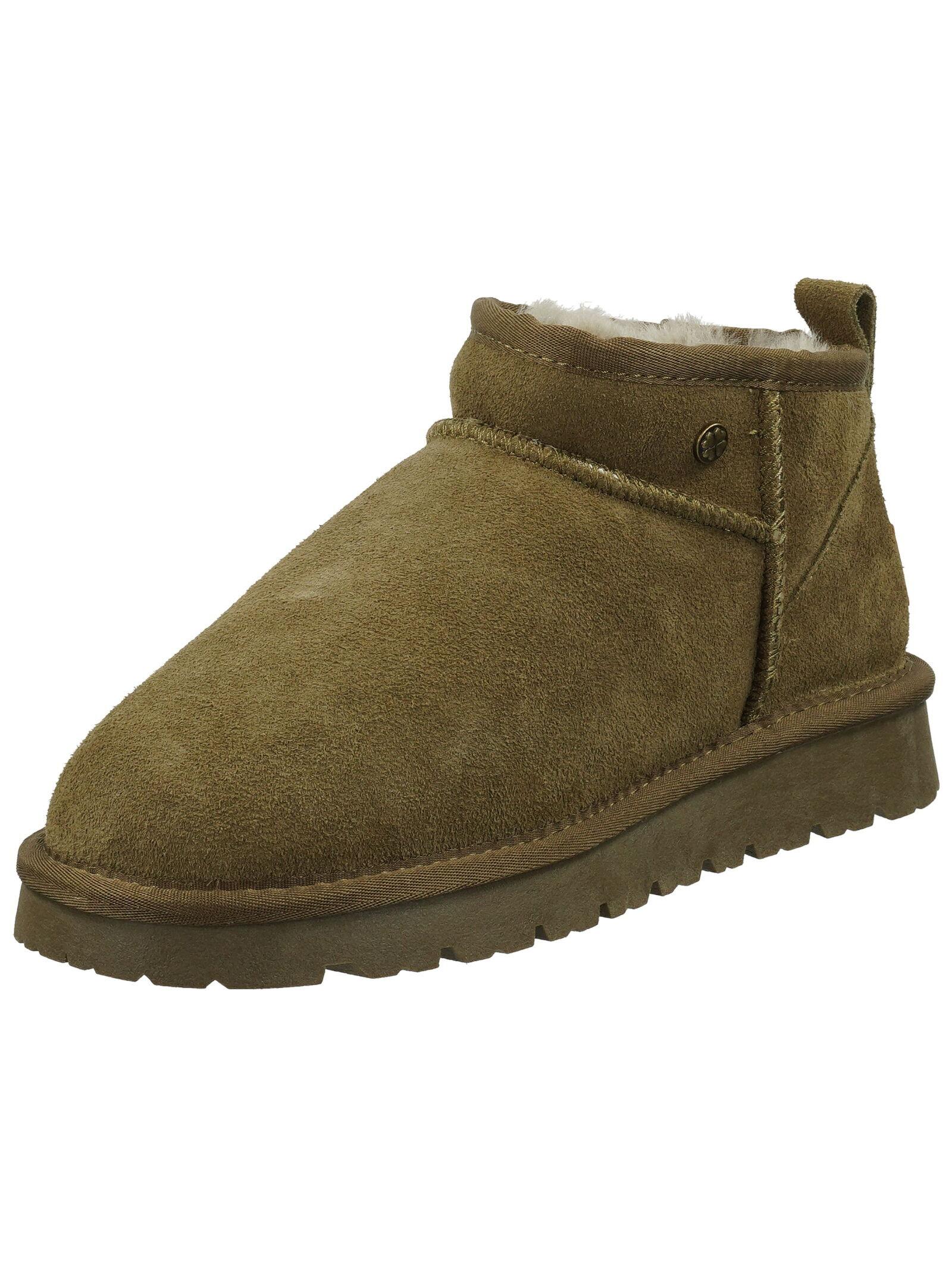 Stiefelette C48-0005-18 Damen Khaki 38 von ILC