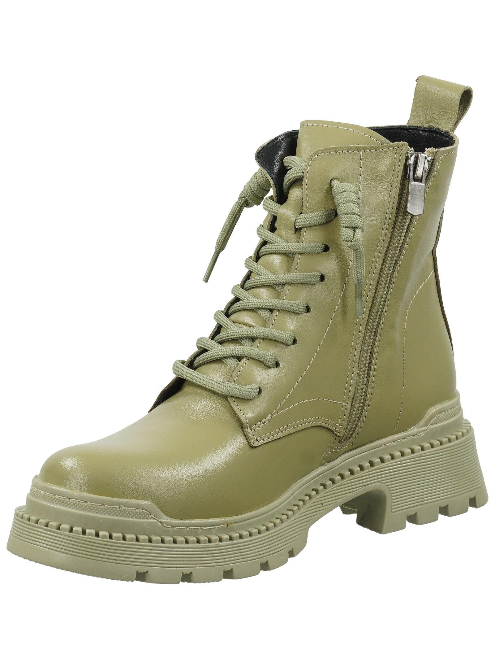 Stiefelette C48-2120 Damen Grün 38 von ILC