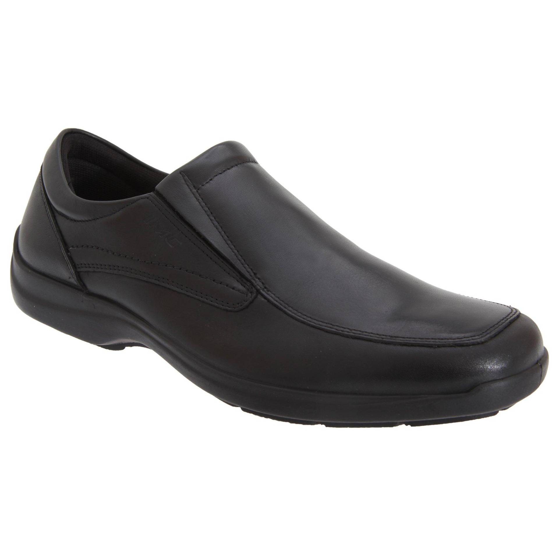 Klassische Leder Schuhe Herren Schwarz 45