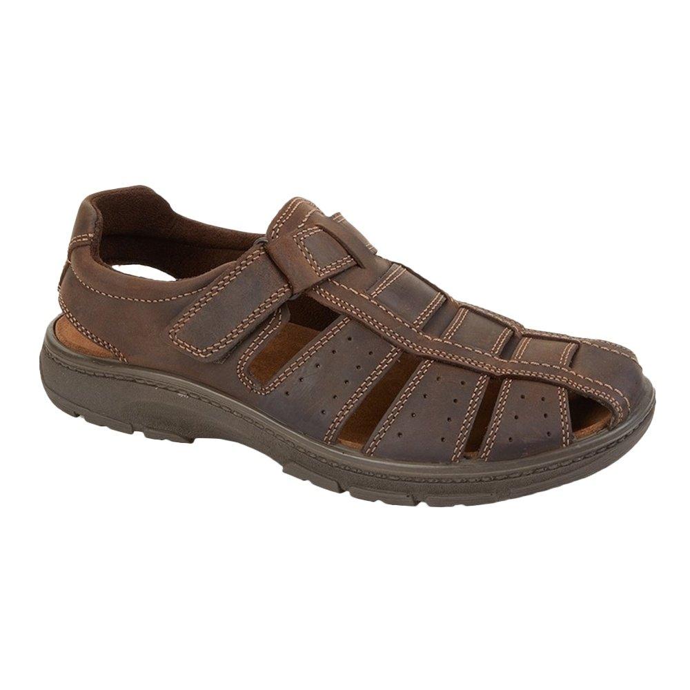 Sandalen, Gewachstes Leder Herren Braun 40.5 von IMAC