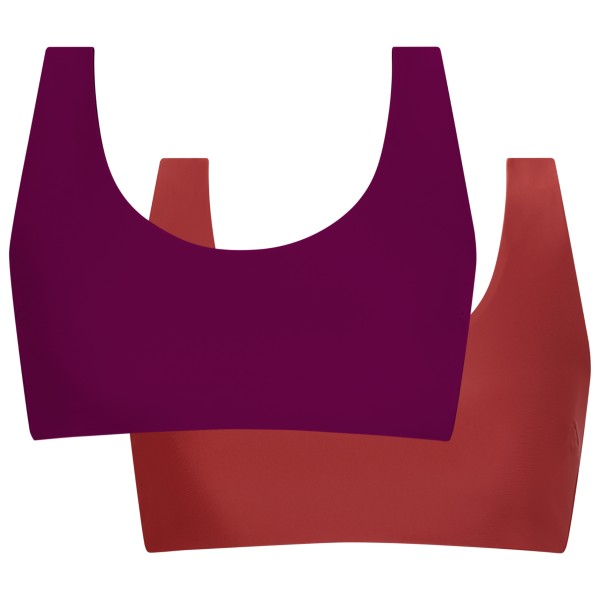 INASKA - Women's Top Pure - Bikini-Top Gr XXL lila/rot von INASKA