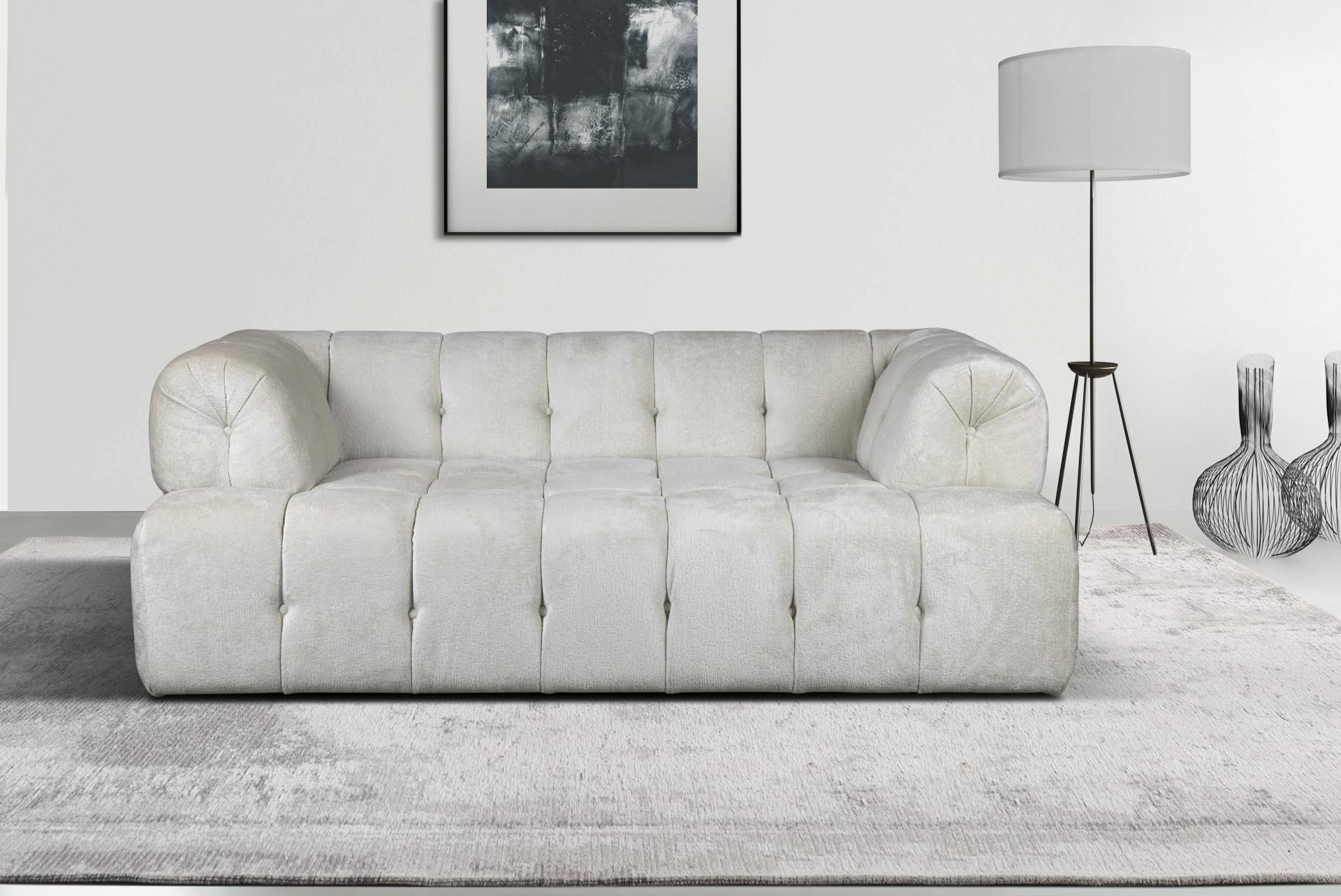 INOSIGN 2-Sitzer »APERIRE B/T/H: 180/100/77 cm«, aufwändige, moderne Steppung mit tiefem Einzug, auch hinten von INOSIGN