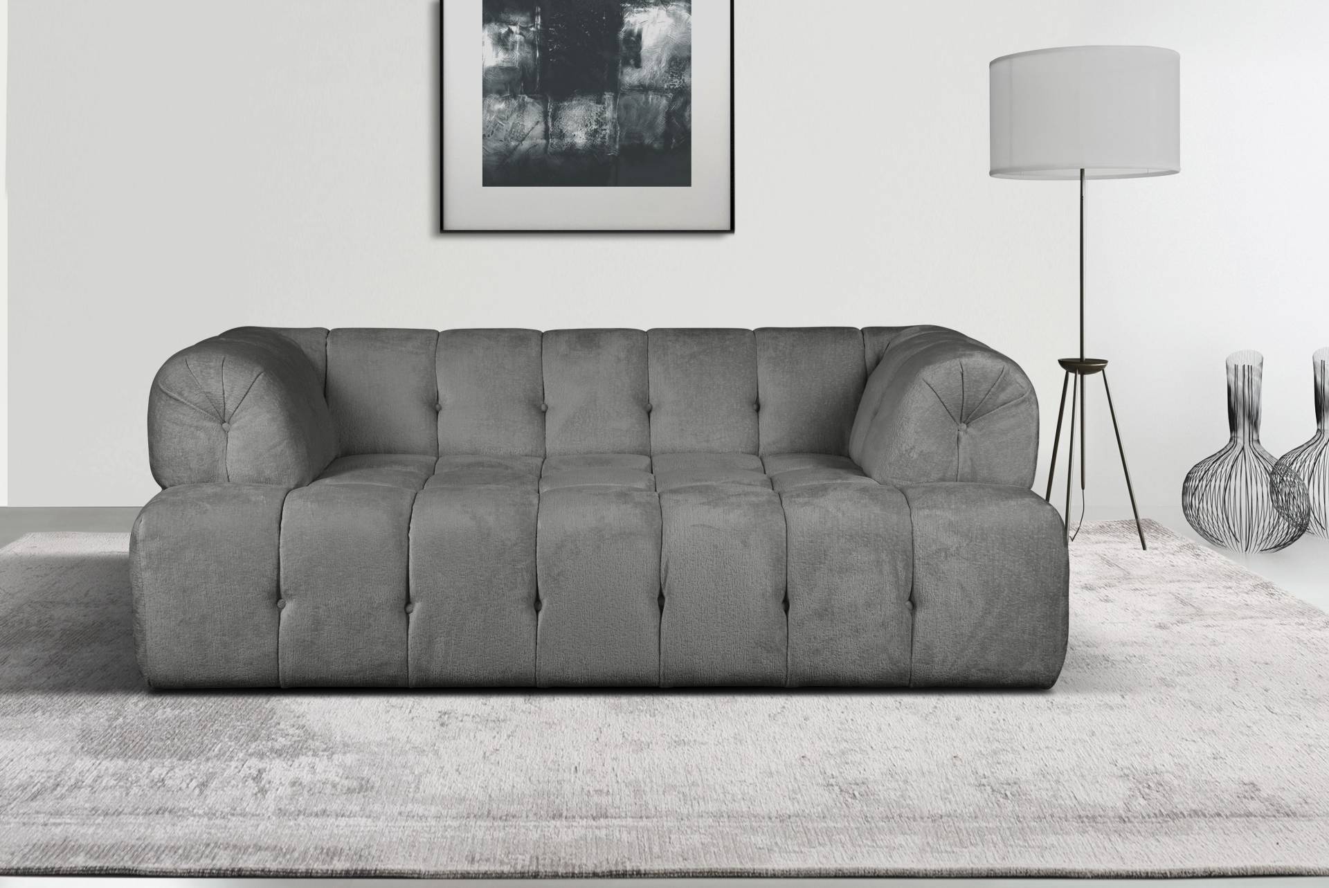 INOSIGN 2-Sitzer »APERIRE B/T/H: 180/100/77 cm«, aufwändige, moderne Steppung mit tiefem Einzug, auch hinten von INOSIGN