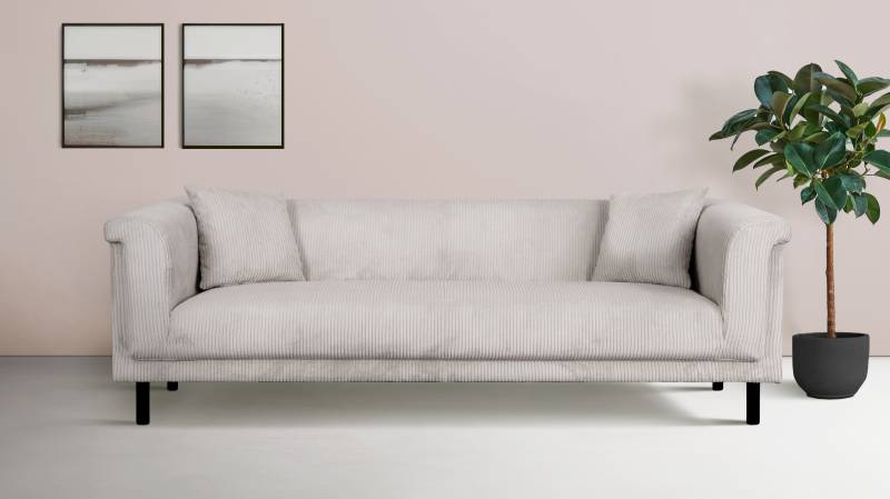 INOSIGN 3-Sitzer »AGNIA B/T/H: 210/85/71 cm«, incl. Zierkissen, auch in Cord und Bouclé von INOSIGN