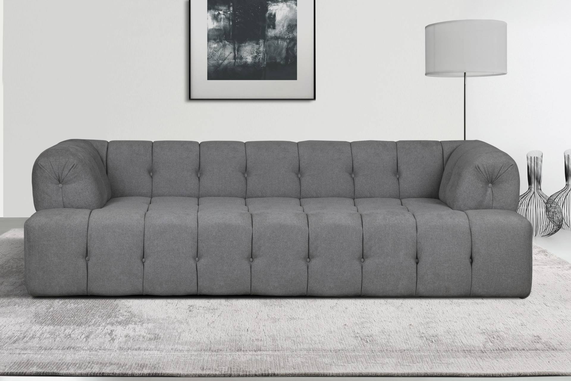 INOSIGN 3-Sitzer »APERIRE B/T/H: 225/100/77 cm«, mit moderner aufwändiger Steppung mit tiefem Einzug, auch hinten INOSIGN 3-Sitzer »APERIRE B/T/H: 225/100/77 cm«, mit moderner aufwändiger Steppung mit tiefem Einzug, auch hinten von INOSIGN