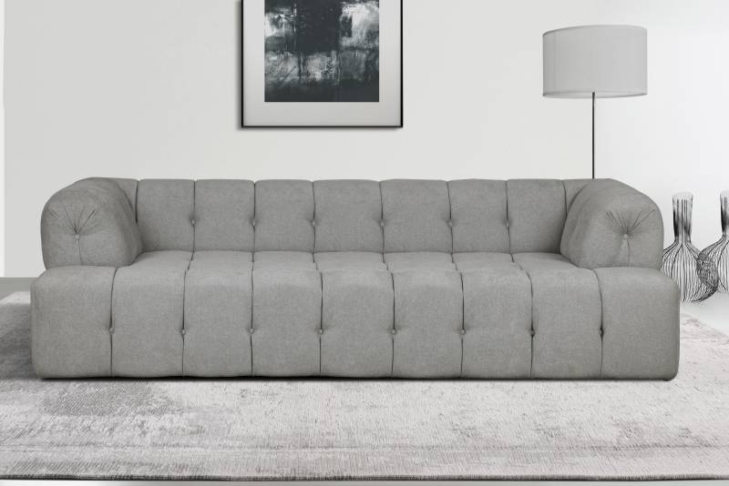 INOSIGN 3-Sitzer »APERIRE B/T/H: 225/100/77 cm«, mit moderner aufwändiger Steppung mit tiefem Einzug, auch hinten von INOSIGN
