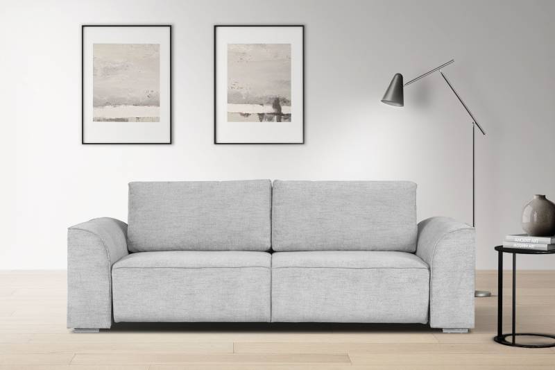INOSIGN 3-Sitzer Beatrice Schlafsofa, wahlweise auch mit Bettfunktion und Bettkasten, incl. 2 Zierkissen von INOSIGN