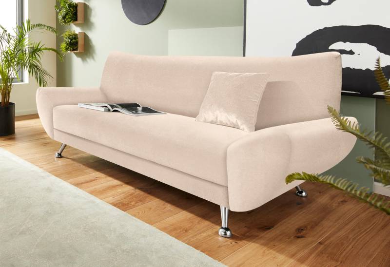 INOSIGN 3-Sitzer »Saltare elegant und komfortabel, toller Designfuss« von INOSIGN