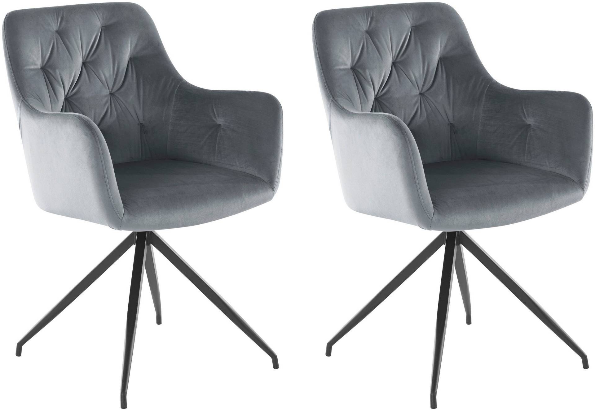 INOSIGN Esszimmerstuhl »Tina«, 2er-Set, Schalenstuhl mit softem Samtvelours INOSIGN Esszimmerstuhl »Tina«, 2er-Set, Schalenstuhl mit softem Samtvelours von INOSIGN