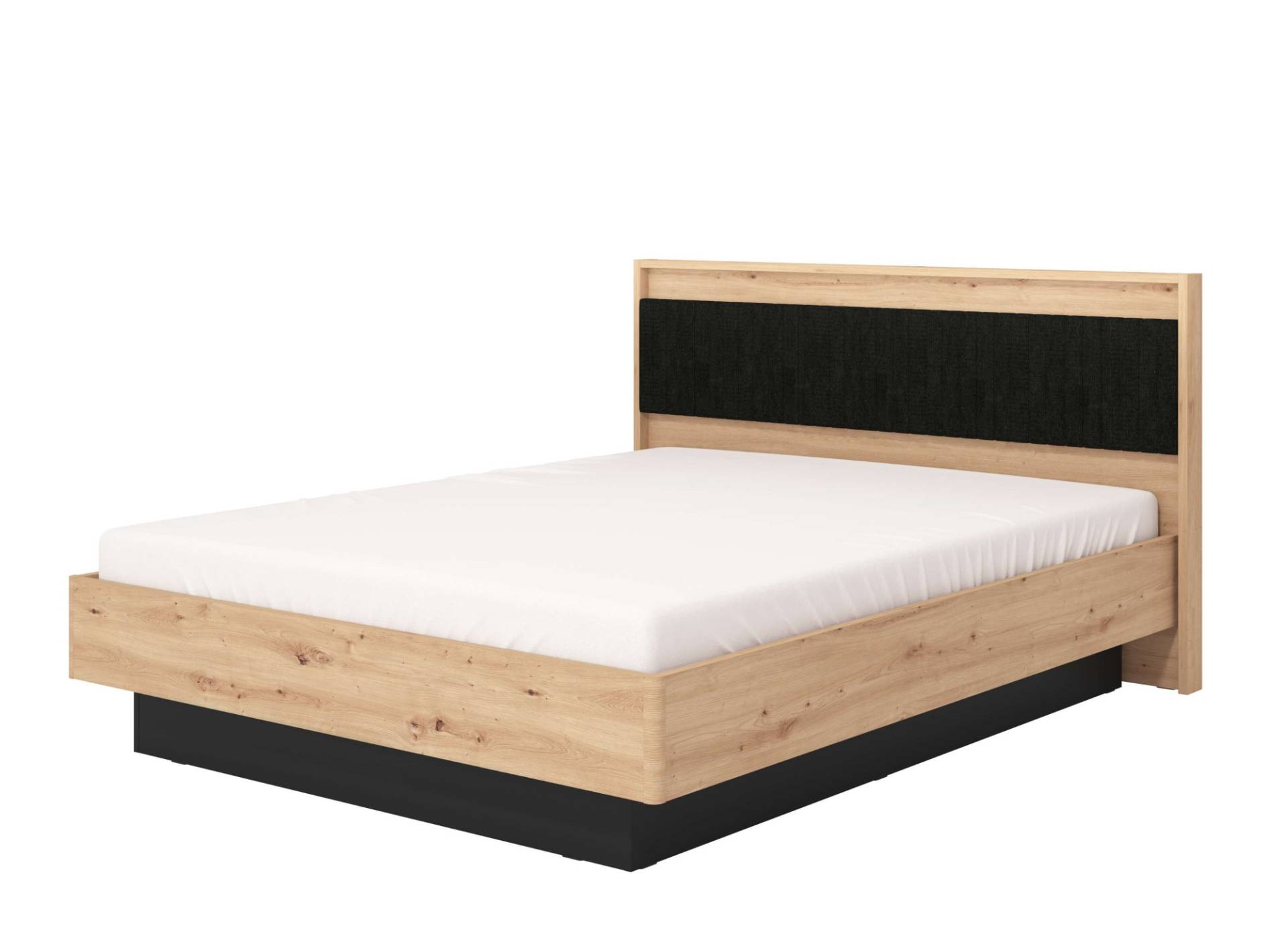 INOSIGN Bettgestell »Ascalon, gepolstertes Kopfteil, bezogen mit weichem Cordstoff«, Liegeflächen 160 oder 180x200 cm, FSC® -zertifizierter Holzwerkstoff von INOSIGN