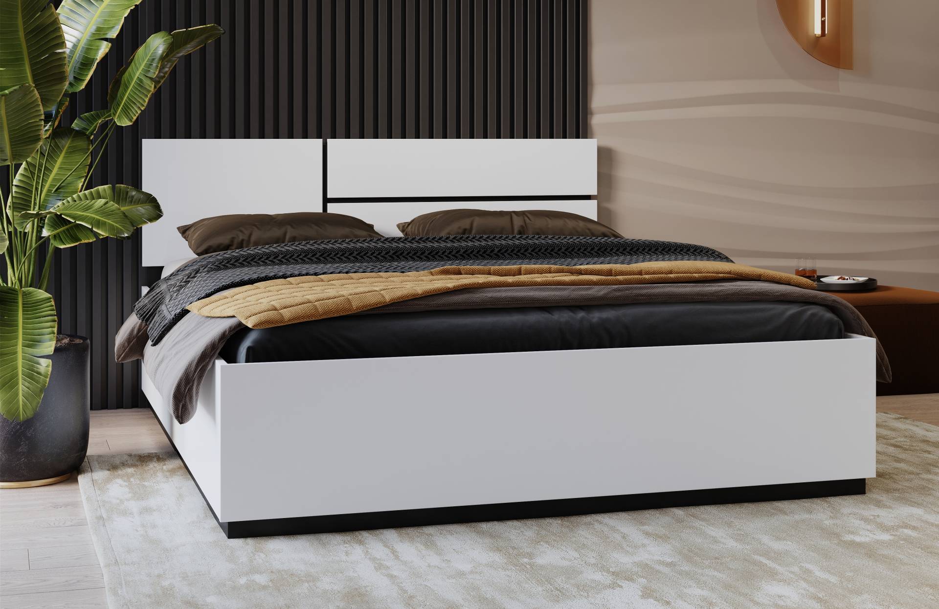 INOSIGN Bettgestell »Cross, moderner Bettrahmen«, Doppelbett in zwei Grössen, stabiles Bettgestell INOSIGN Bettgestell »Cross, moderner Bettrahmen«, Doppelbett in zwei Grössen, stabiles Bettgestell von INOSIGN